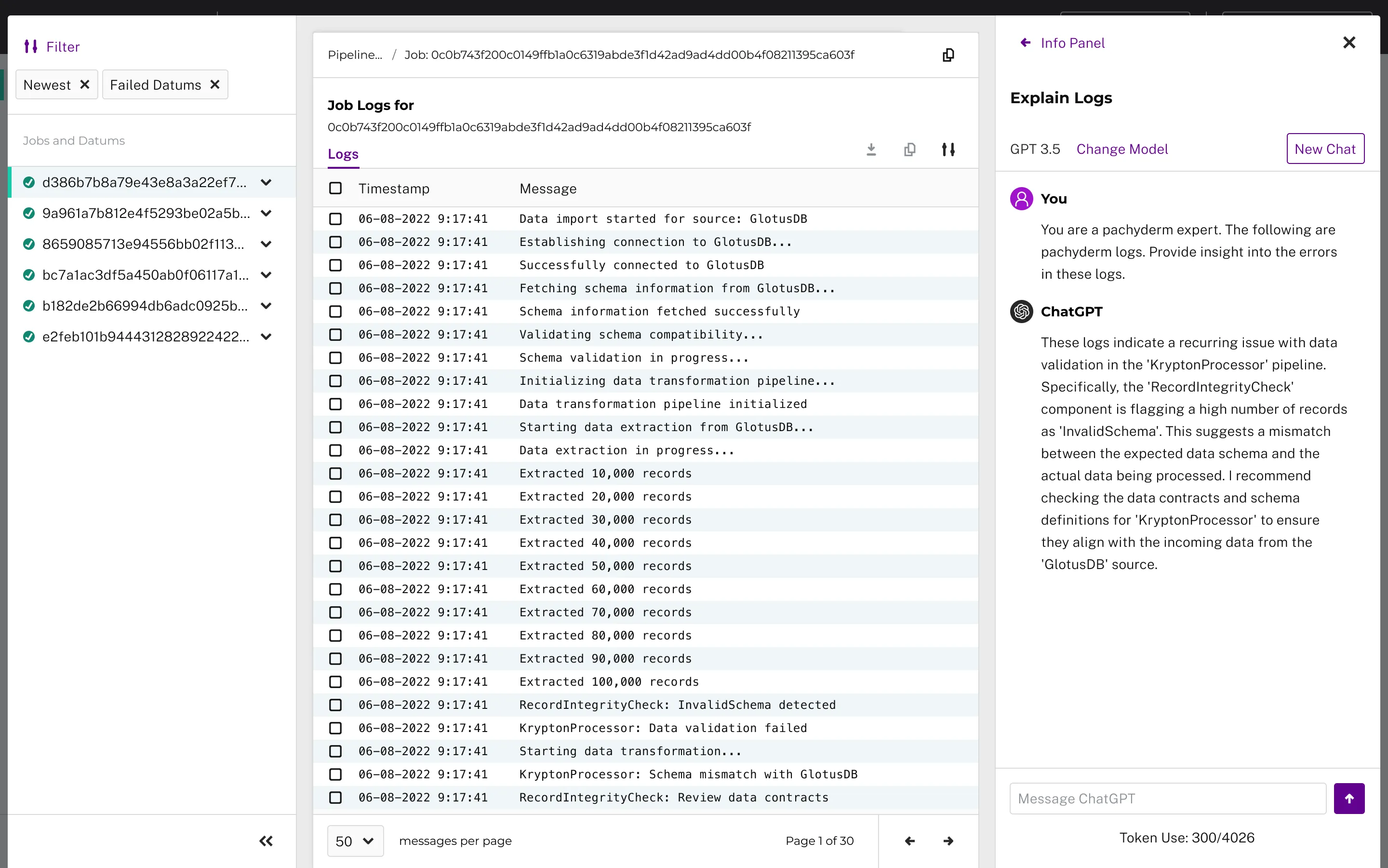 HPE AI troubleshooting agent interface