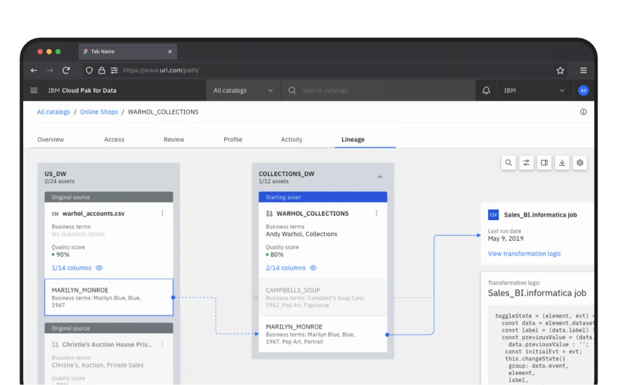 From Hours to Seconds: Redesigning Data Lineage at IBM